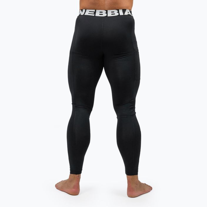 NEBBIA Discipline férfi edző leggings fekete 2