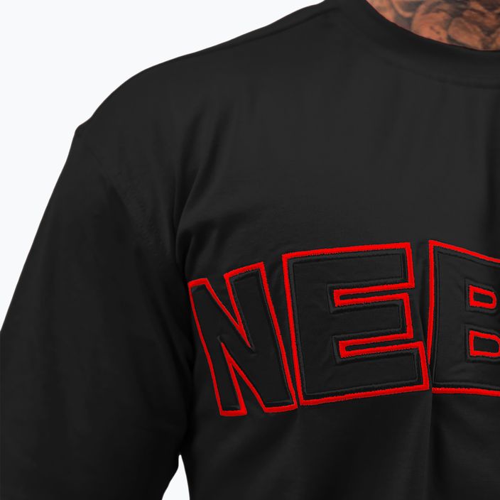 NEBBIA Legacy férfi póló fekete 4