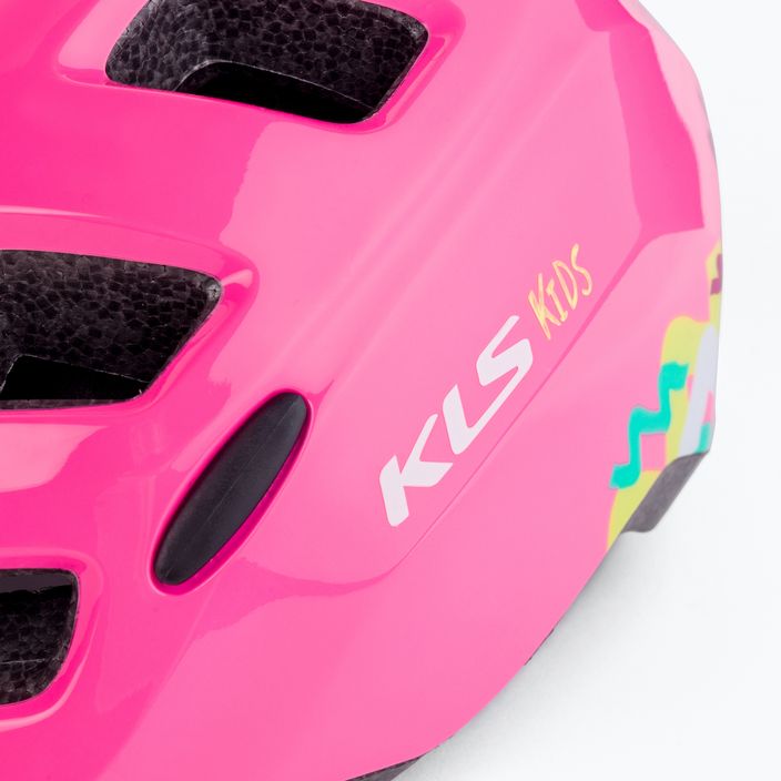 Kellys gyermek biciklis sisak rózsaszín ZIGZAG 022 8