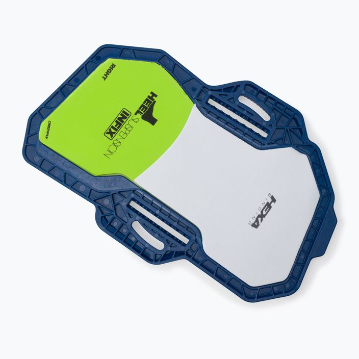 Kiteboard párnák és hevederek CrazyFly Hexa II Binding kék-zöld T016-0260 5