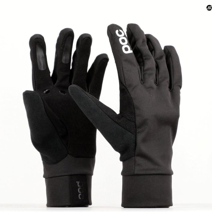 Kerékpáros kesztyű POC Essential Softshell Glove uranium black 7