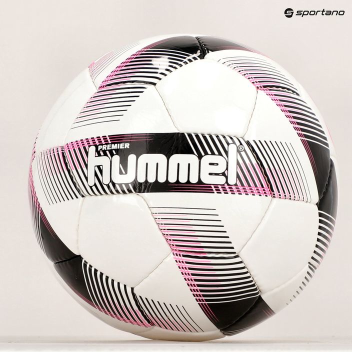 Hummel Premier FB labdarúgó fehér/fekete/rózsaszín méret 5 5