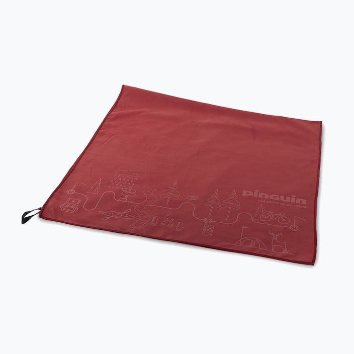 Gyorsan száradó törölköző Pinguin Micro Towel Map XL red