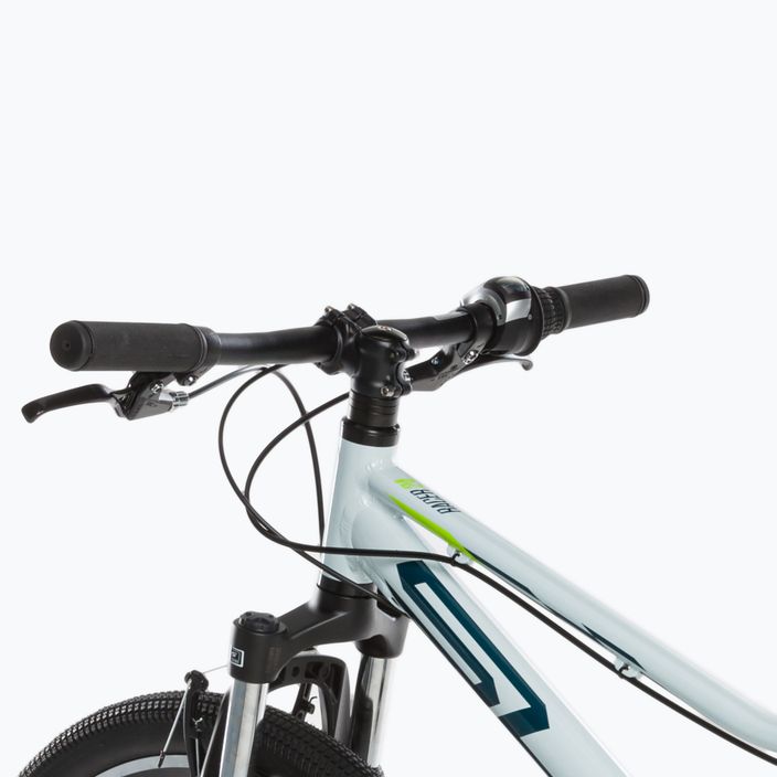 Gyermek kerékpár Superior RACER XC 24 fényes fehér/kék/neonsárga 4