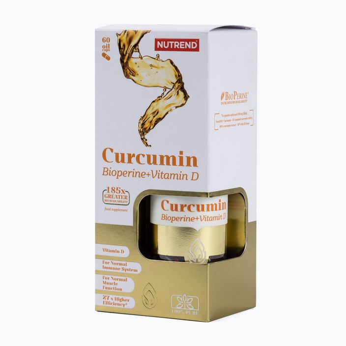 Curcumin+Bioperin+D-vitamin Nutrend emésztőrendszer 60 kapszula VR-081-60-XX