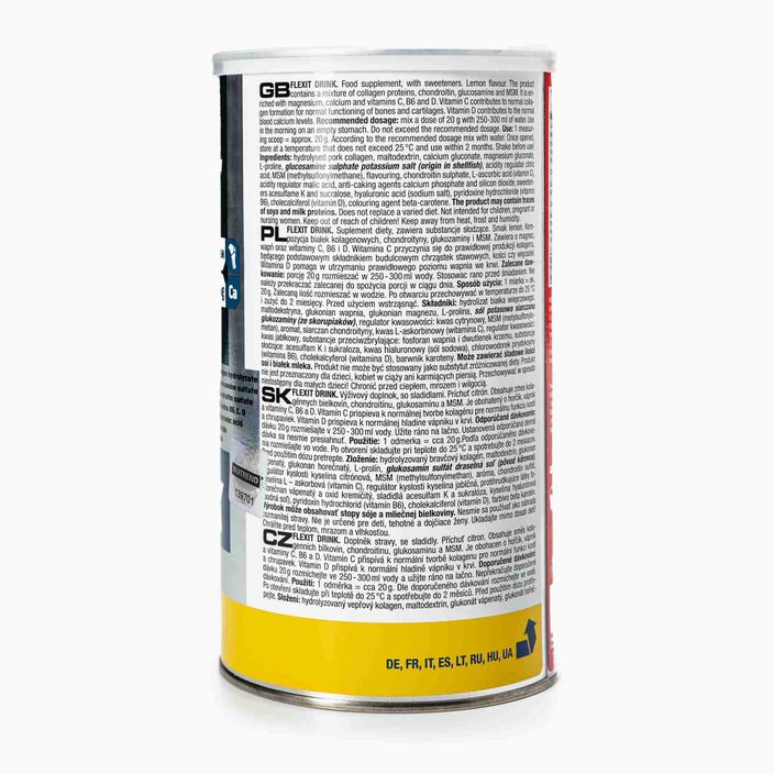 Flexit Drink Nutrend 600g ízületi regeneráló citrom VS-015-600-CI 3