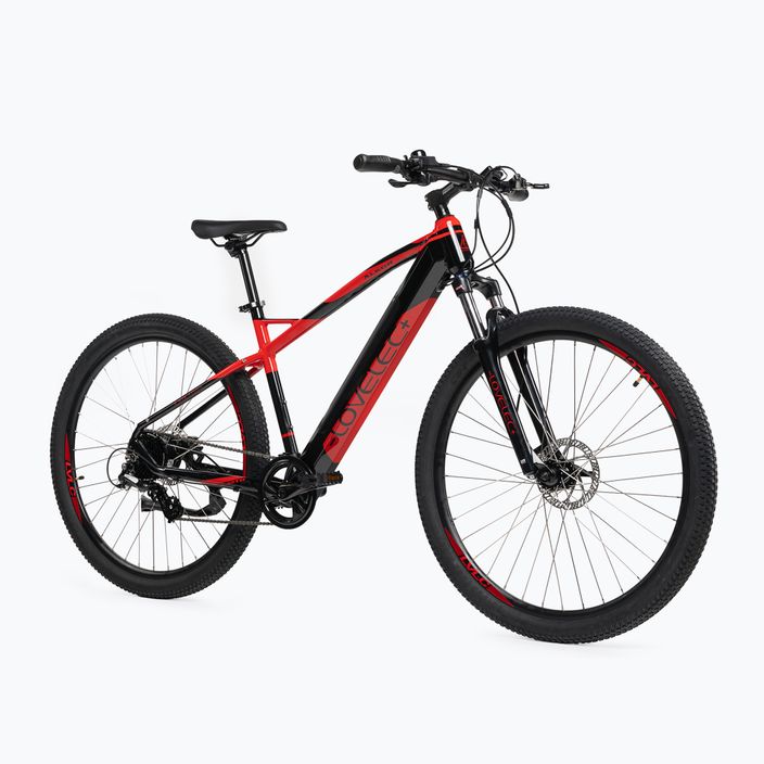 LOVELEC Alkor elektromos kerékpár 17.5Ah fekete-piros B400348 2