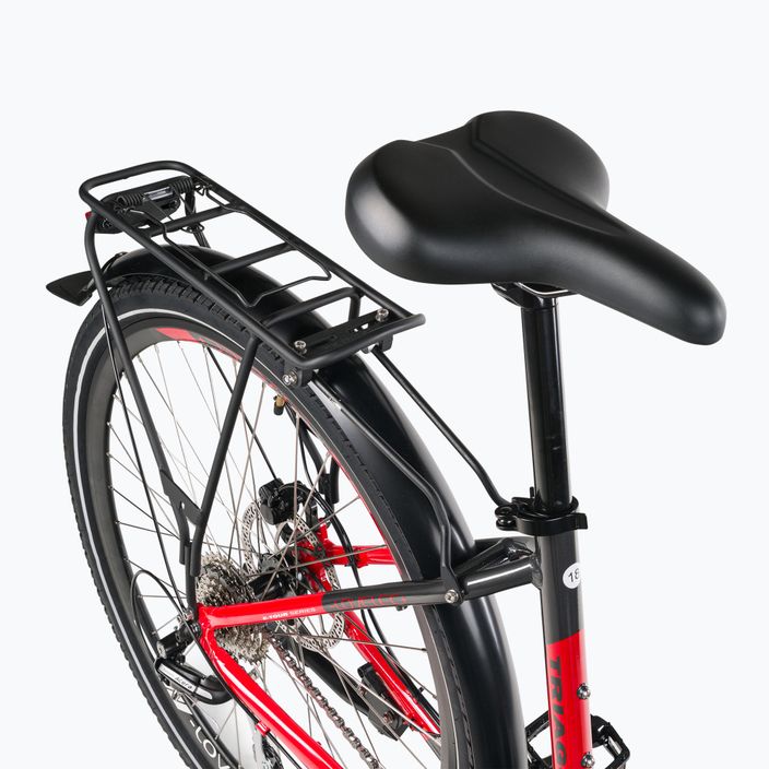 LOVELEC elektromos kerékpár Triago Low Step 16Ah szürke-piros B400358 5