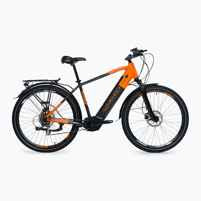 LOVELEC elektromos kerékpár Triago Man 16Ah szürke-piros B400359
