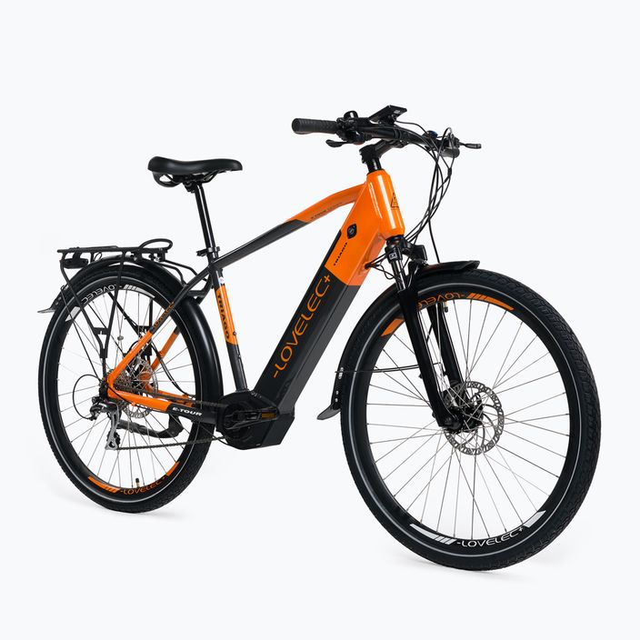LOVELEC elektromos kerékpár Triago Man 16Ah szürke-piros B400359 2