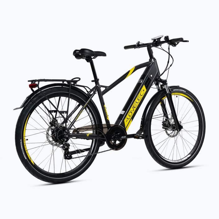 LOVELEC Komo Man 16Ah szürke-sárga elektromos kerékpár B400363 3
