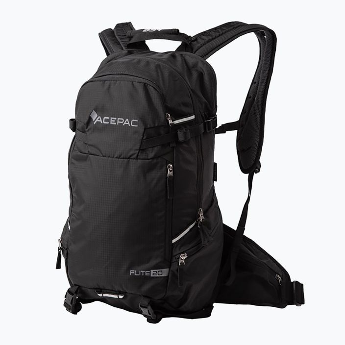 kerékpáros hátizsák Acepac Flite 20 l black