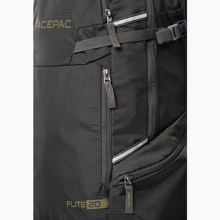 kerékpáros hátizsák Acepac Flite 20 l grey 7