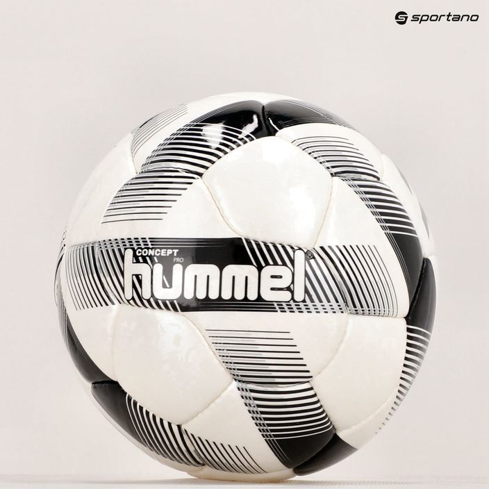 Hummel Concept Pro FB labdarúgó fehér/fekete/ezüst méret 5 11