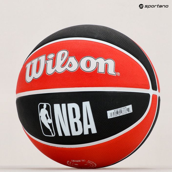 Wilson NBA Team Tribute Portland Trail Blazers kosárlabda piros WTB1300XBPOR 6