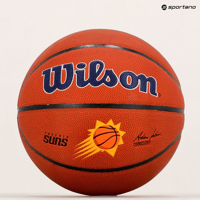 Wilson NBA Team Alliance Phoenix Suns kosárlabda barna WTB3100XBPHO 6