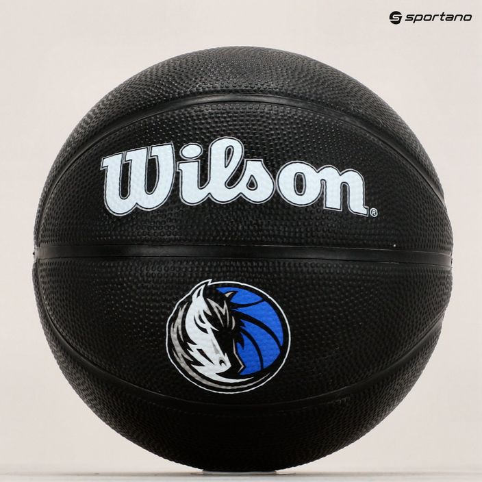 Wilson NBA Team Tribute Mini Dallas Mavericks kosárlabda WZ4017609XB3 méret 3 9