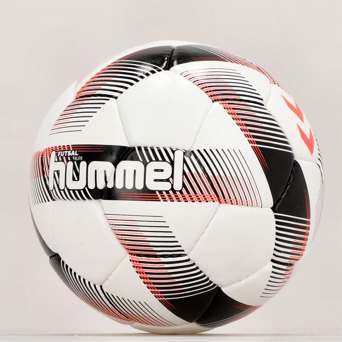 Hummel Futsal Elite FB labdarúgó fehér/fekete/piros méret 3 5