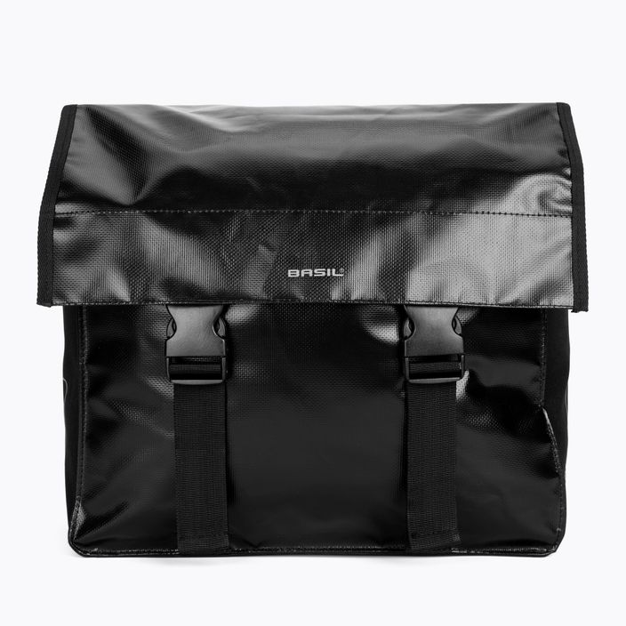 Basil Urban Load Double Bag kerékpártartó táska fekete B-17738 2