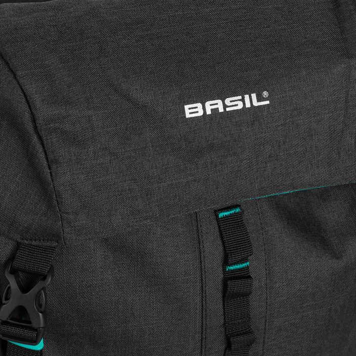 Basil Discovery 365D Double Bag kerékpár csomagtartó fekete B-18042 5
