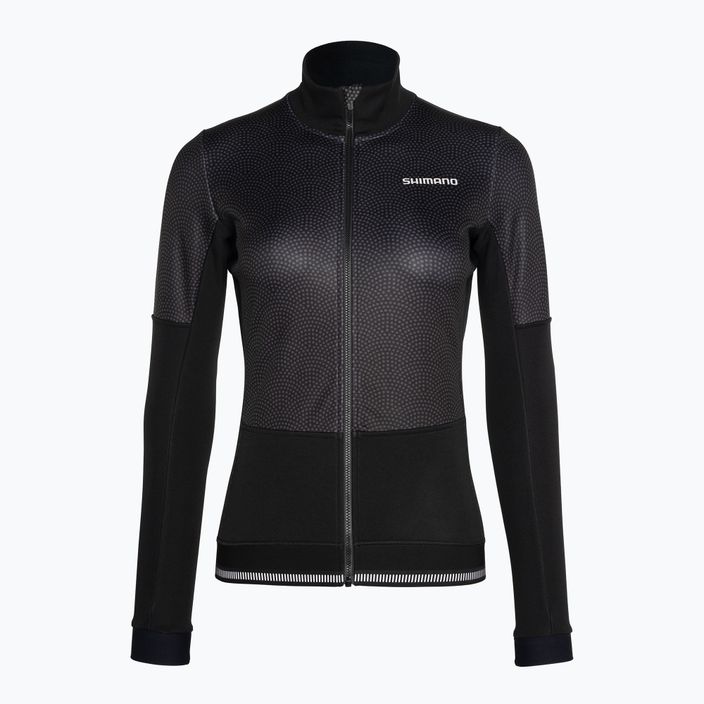 Shimano Kaede Wind női kerékpáros kabát fekete PCWJAPWVE13WL0114