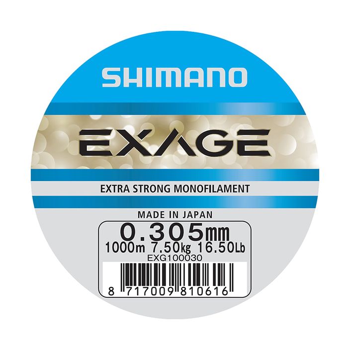 Shimano Exage steel grey horgászzsinór 2