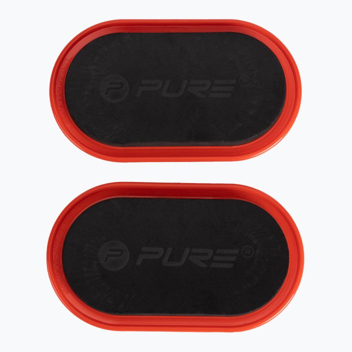 Pure2Improve Slide Pads edzőeszköz fekete 2209 5