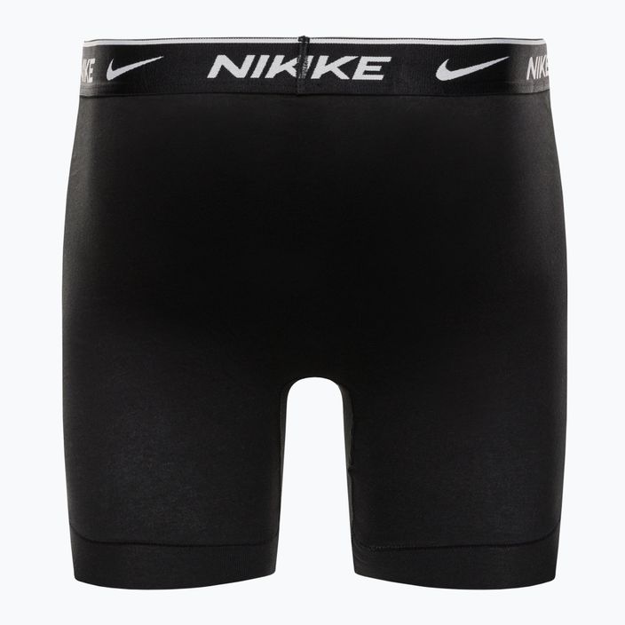 Férfi Nike Everyday Cotton Stretch Boxer Brief 3Pk MP1 fekete 2