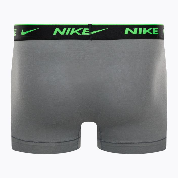Férfi boxeralsó Nike Everyday Cotton Stretch Trunk 3Pk BAU geo block print/hűvös szürke/fekete 6