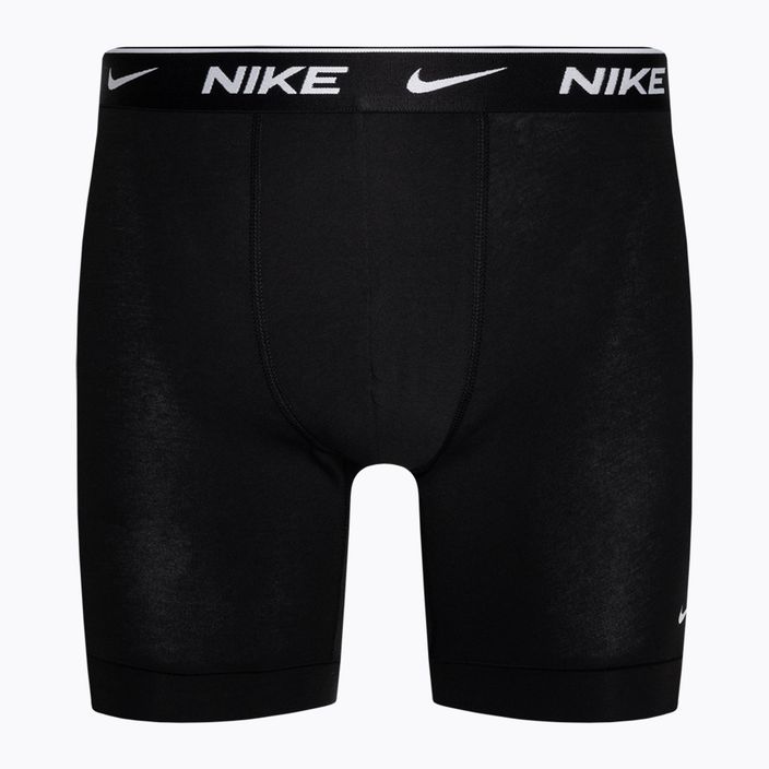 Férfi boxeralsó Nike Everyday Cotton Stretch Boxer Brief 3 pár pear/heather grey/black 4