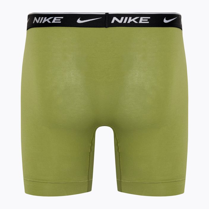 Férfi boxeralsó Nike Everyday Cotton Stretch Boxer Brief 3 pár pear/heather grey/black 5