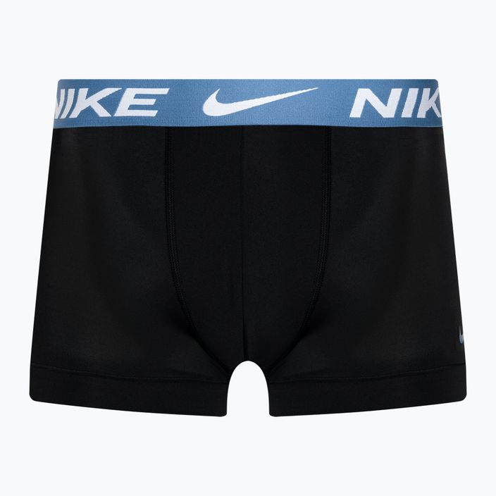 Férfi boxeralsó Nike Dri-Fit Essential Micro Trunk 3 pár black/star blue/pear/anthracite 2