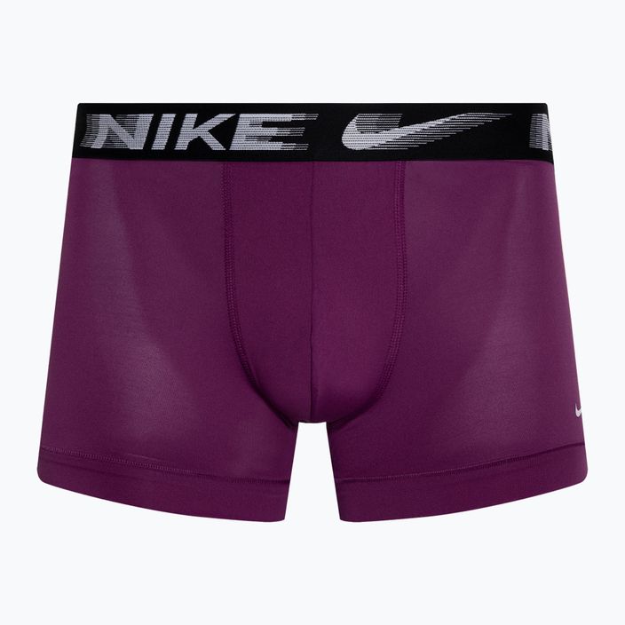 Férfi boxeralsó Nike Dri-Fit Essential Micro Trunk 3 pár violet/wolf grey/black 4