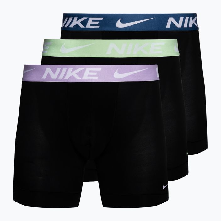 Nike Dri-Fit Essential Micro Boxer Brief 3 db férfi boxeralsó  blue.green/violet