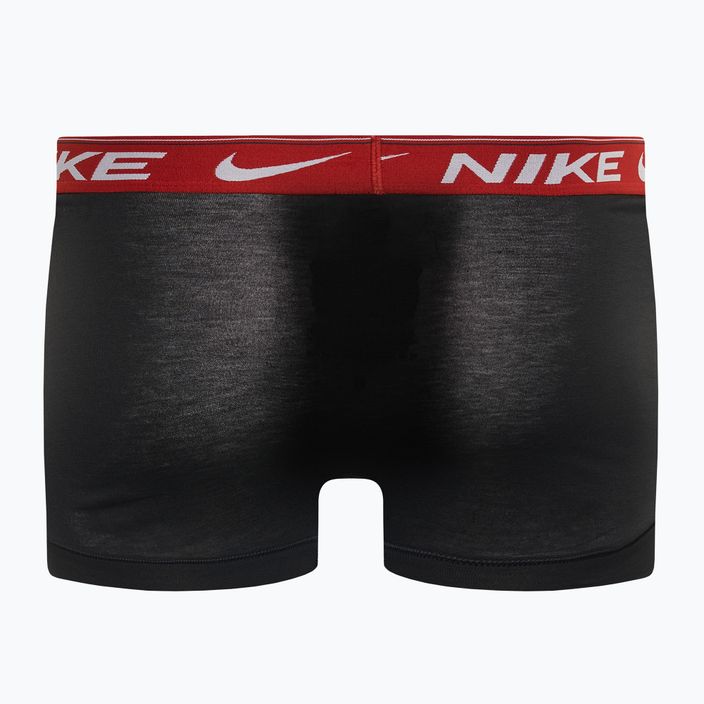 Férfi boxeralsó Nike Dri-FIT Ultra Comfort Trunk 3 pár fekete hold/sárkányvörös/ármáriás tengerészgyalogság 3