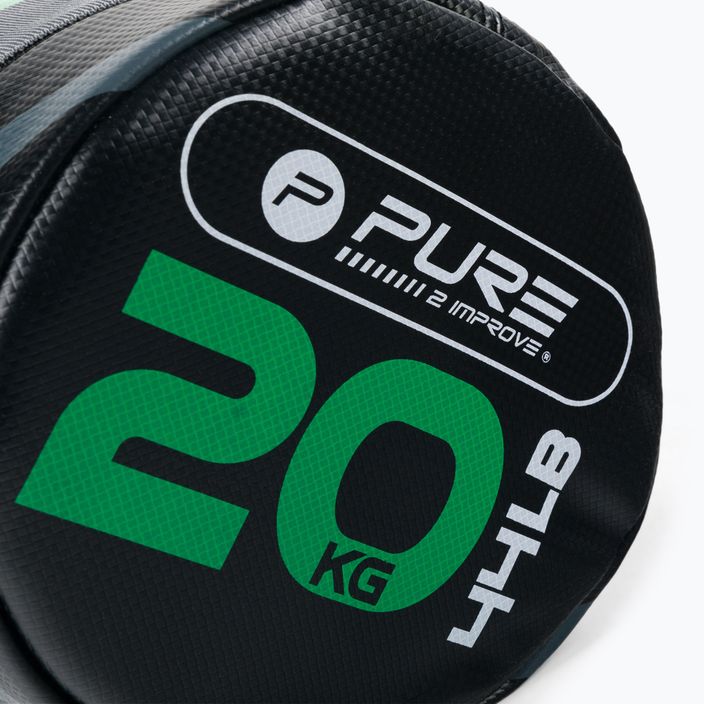 Pure2Improve Power Bag 20 kg fekete-zöld P2I202250 3