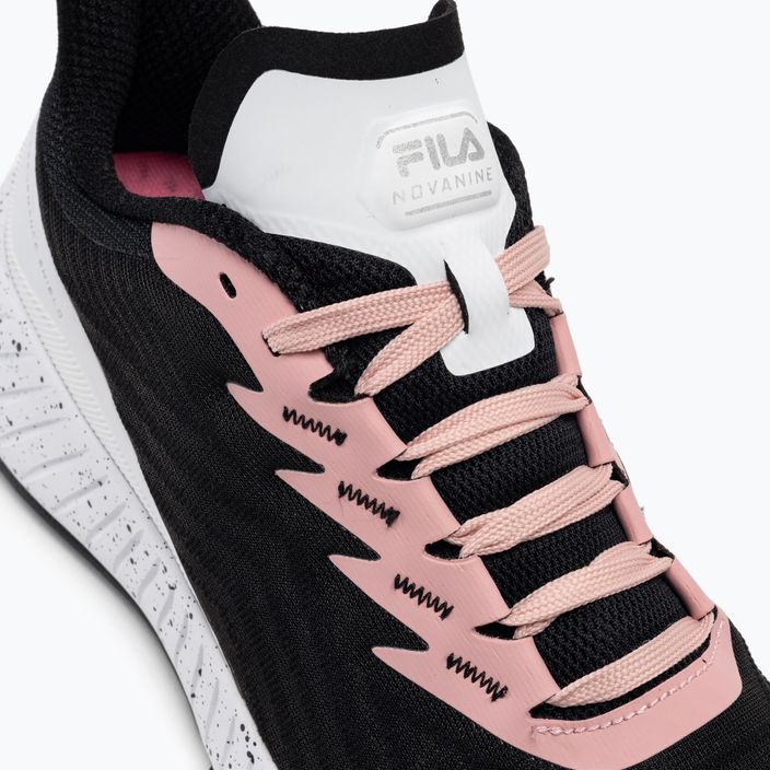FILA női cipő Novanine fekete/flamingó rózsaszín/fehér 8