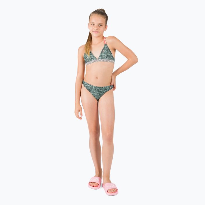 Gyermek kétrészes fürdőruha Protest Prteva Triangle bikini zöld P7913721 7