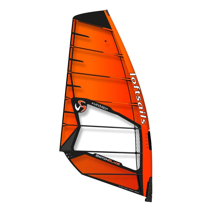 Szörf vitorla Loftsails 2022 Switchblade Freerace narancssárga LS060012800 2