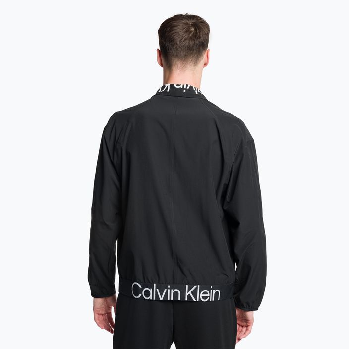 Férfi Calvin Klein Windjacket BAE fekete szépség kabát 3