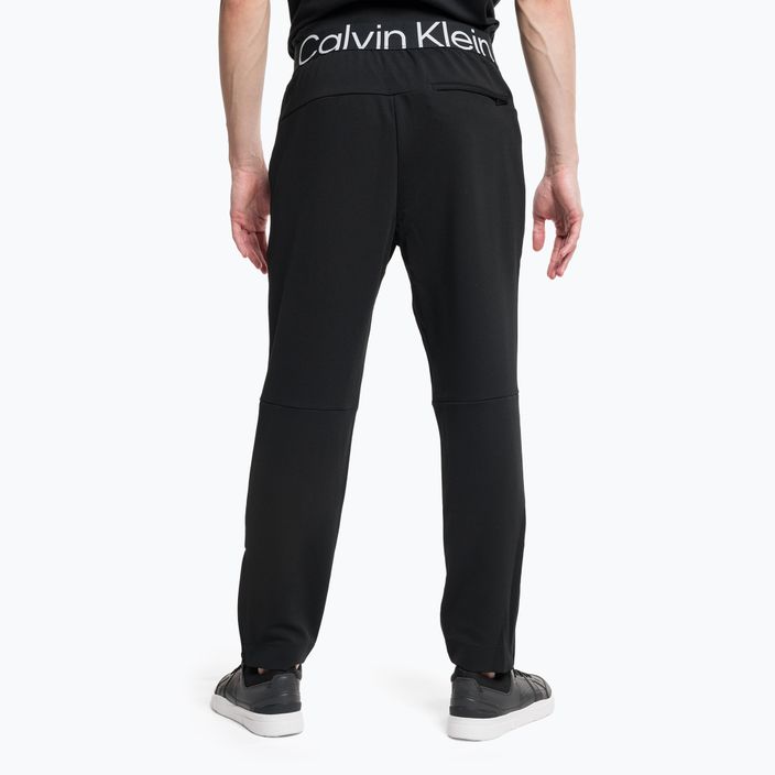 Férfi edzőnadrág Calvin Klein Knit BAE fekete szépség 3