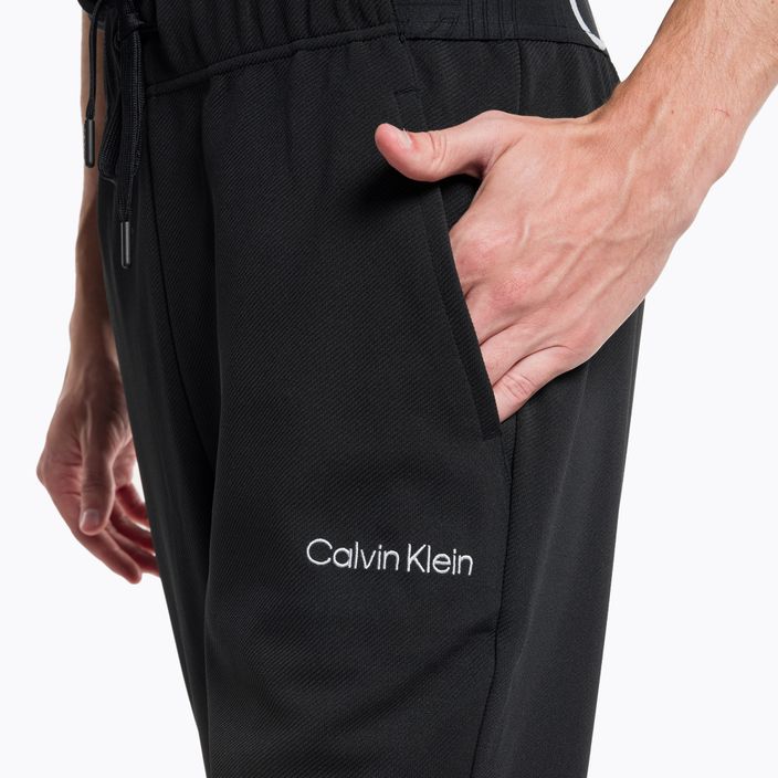 Férfi edzőnadrág Calvin Klein Knit BAE fekete szépség 7