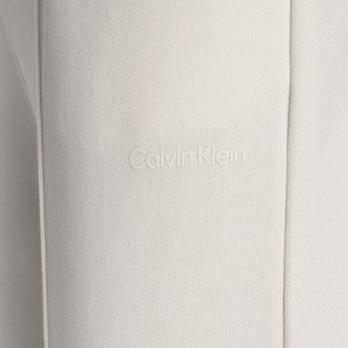 Női edzőnadrág Calvin Klein Knit YBI fehér szarvasbőr 7