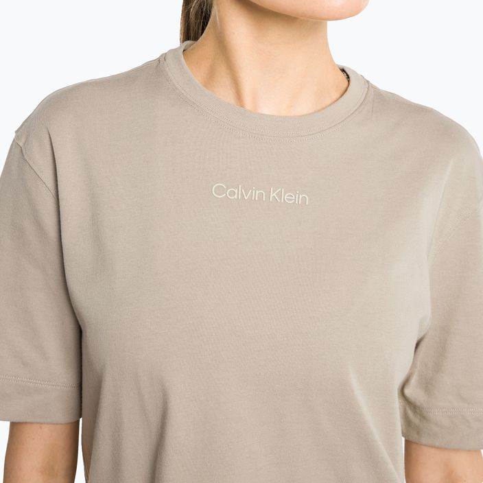 Női Calvin Klein téli lenvászon póló 4