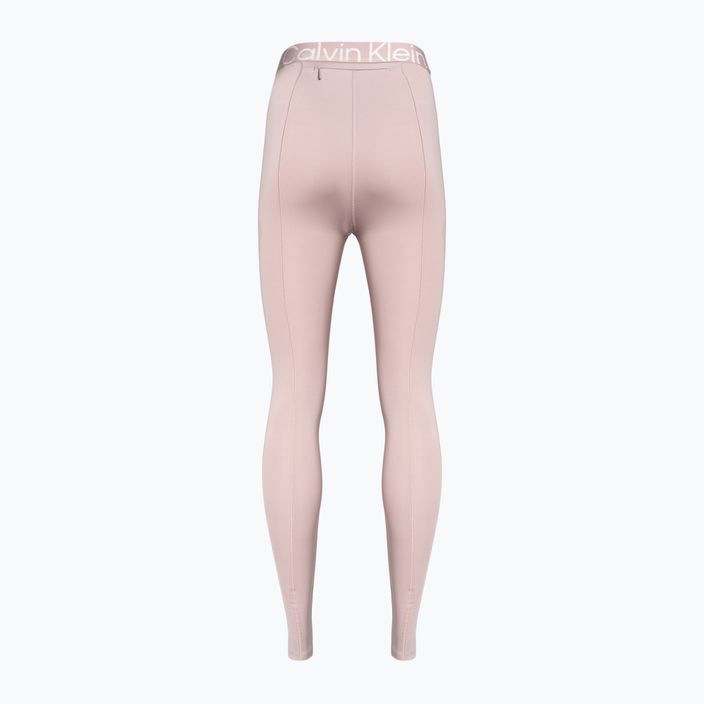 Női edző leggings Calvin Klein 7/8 8HR szürke rózsaszín szürke 6