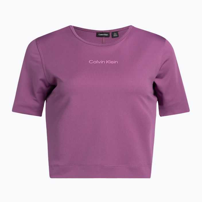 Női Calvin Klein kötött ametiszt póló 5