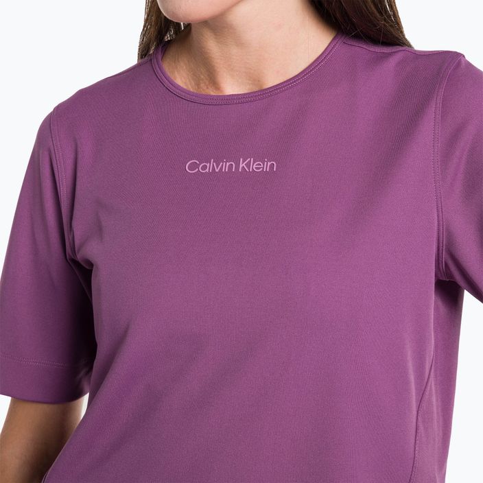 Női Calvin Klein kötött ametiszt póló 4