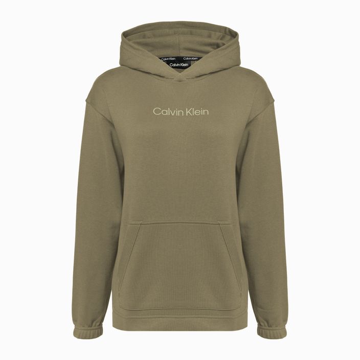 Férfi Calvin Klein kapucnis pulóver 8HU szürke olívazöld 5