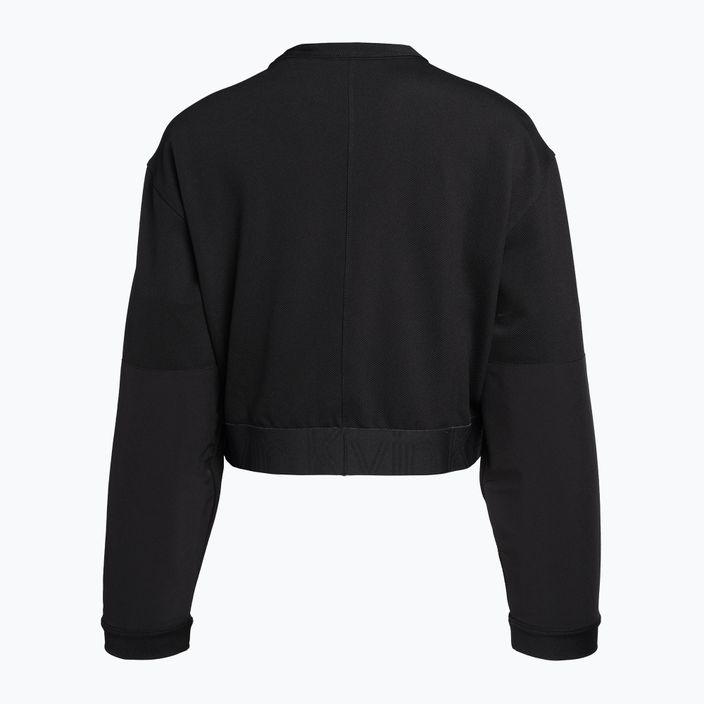 Női Calvin Klein pulóver fekete szépség pulcsi 6