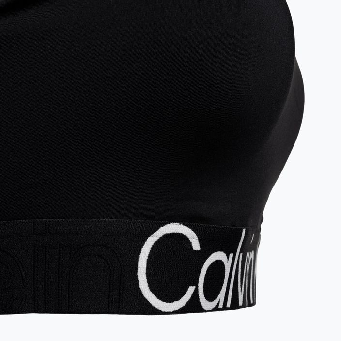 Calvin Klein Medium Support BAE fekete szépség fitness melltartó 7